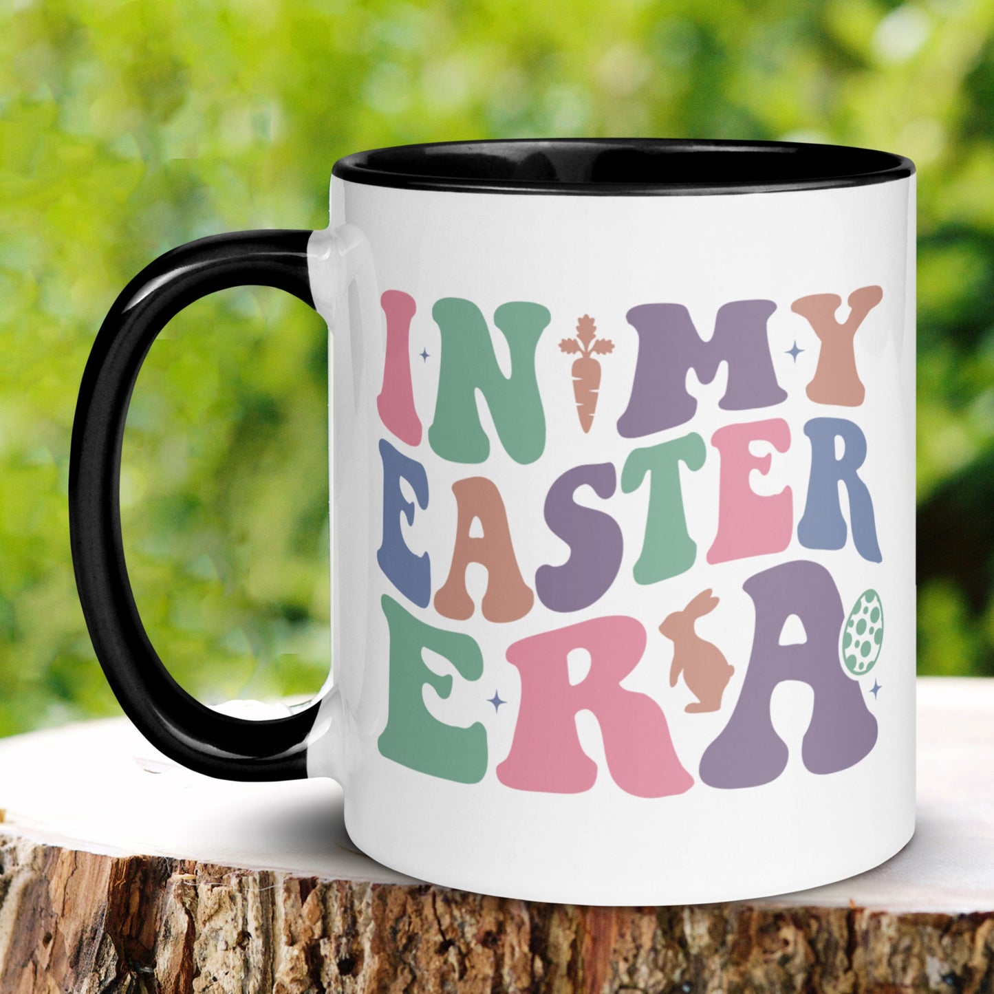 Easter Gift, In My Easter Era, In My Era, Retro Coffee Mug, Holiday Mug, Happy Easter Gifts, Easter Bunny, Easter Egg, Rabbit Mugs, 1453 - Zehnaria - MORE HOLIDAYS & SEASONS - Mugs