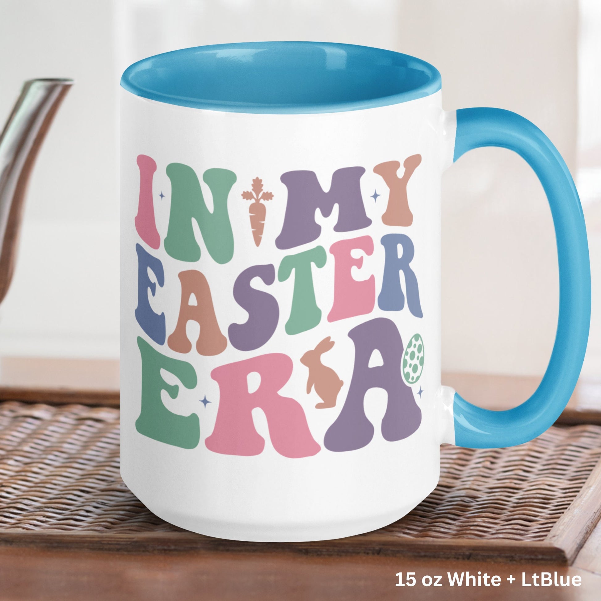 Easter Gift, In My Easter Era, In My Era, Retro Coffee Mug, Holiday Mug, Happy Easter Gifts, Easter Bunny, Easter Egg, Rabbit Mugs, 1453 - Zehnaria - MORE HOLIDAYS & SEASONS - Mugs