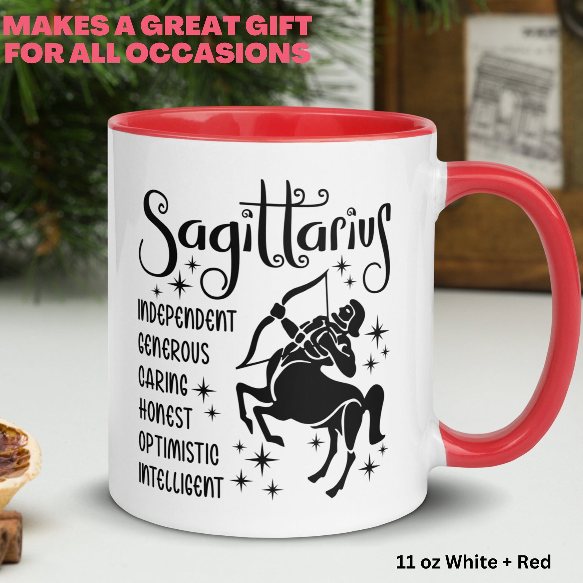 Astrology Birthday Gift, Zodiac Sign, Sagittarius Mug, Horoscope Coffee Cup - Zehnaria - BIRTHDAY & ZODIAC - Mugs