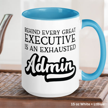 Administrator Gift, Admin Assistant Gift, Admin Appreciation Gift, Staff Appreciation - Zehnaria - OFFICE & WORK - Mugs