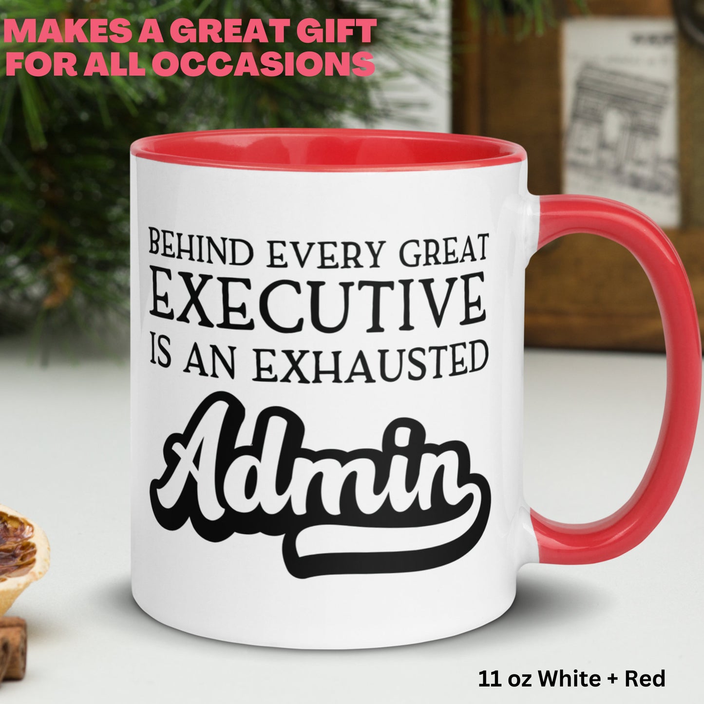 Administrator Gift, Admin Assistant Gift, Admin Appreciation Gift, Staff Appreciation - Zehnaria - OFFICE & WORK - Mugs