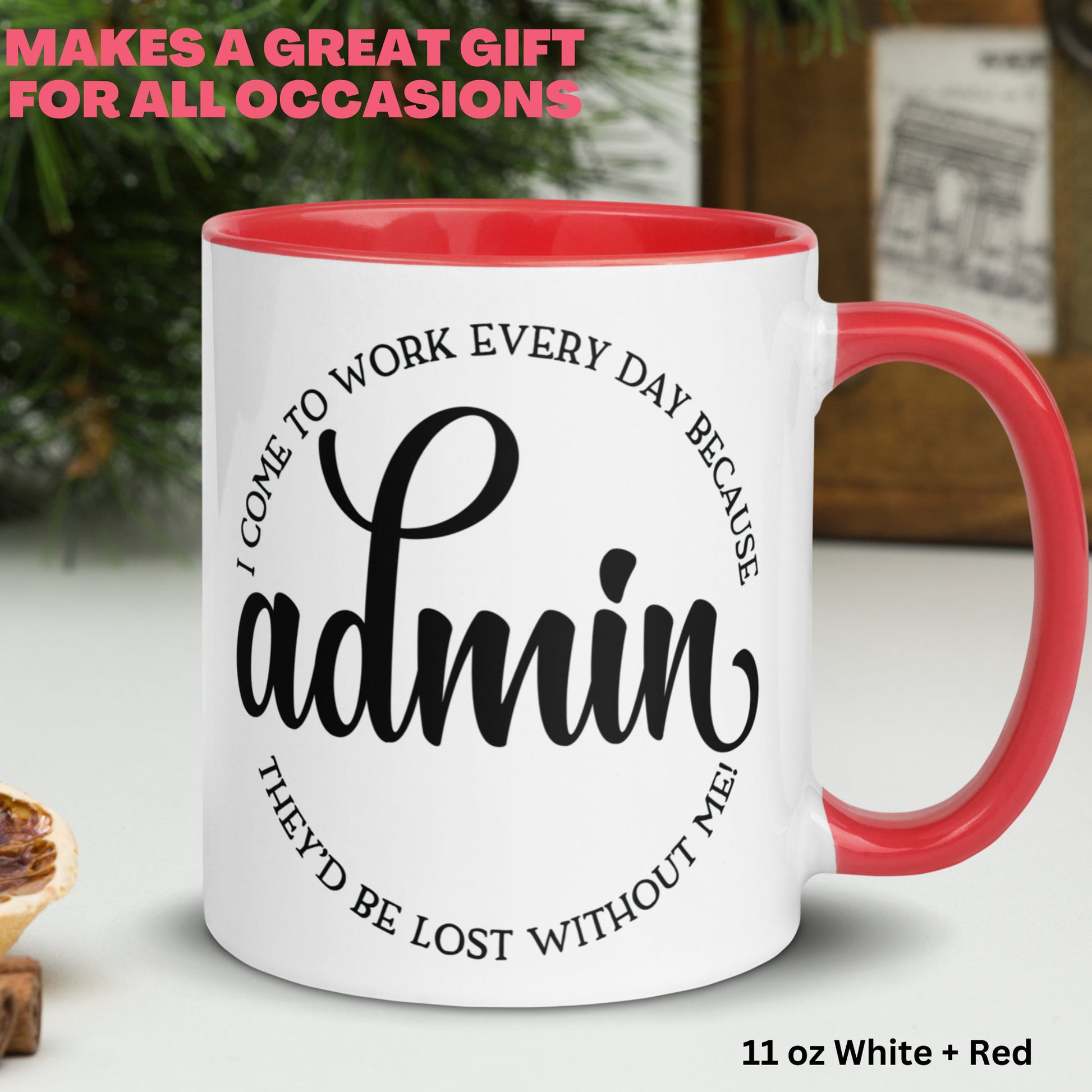 Administrative Assistant Gift, Admin Appreciation Gifts, Staff Appreciation, Receptionist Gift - Zehnaria - OFFICE & WORK - Mugs