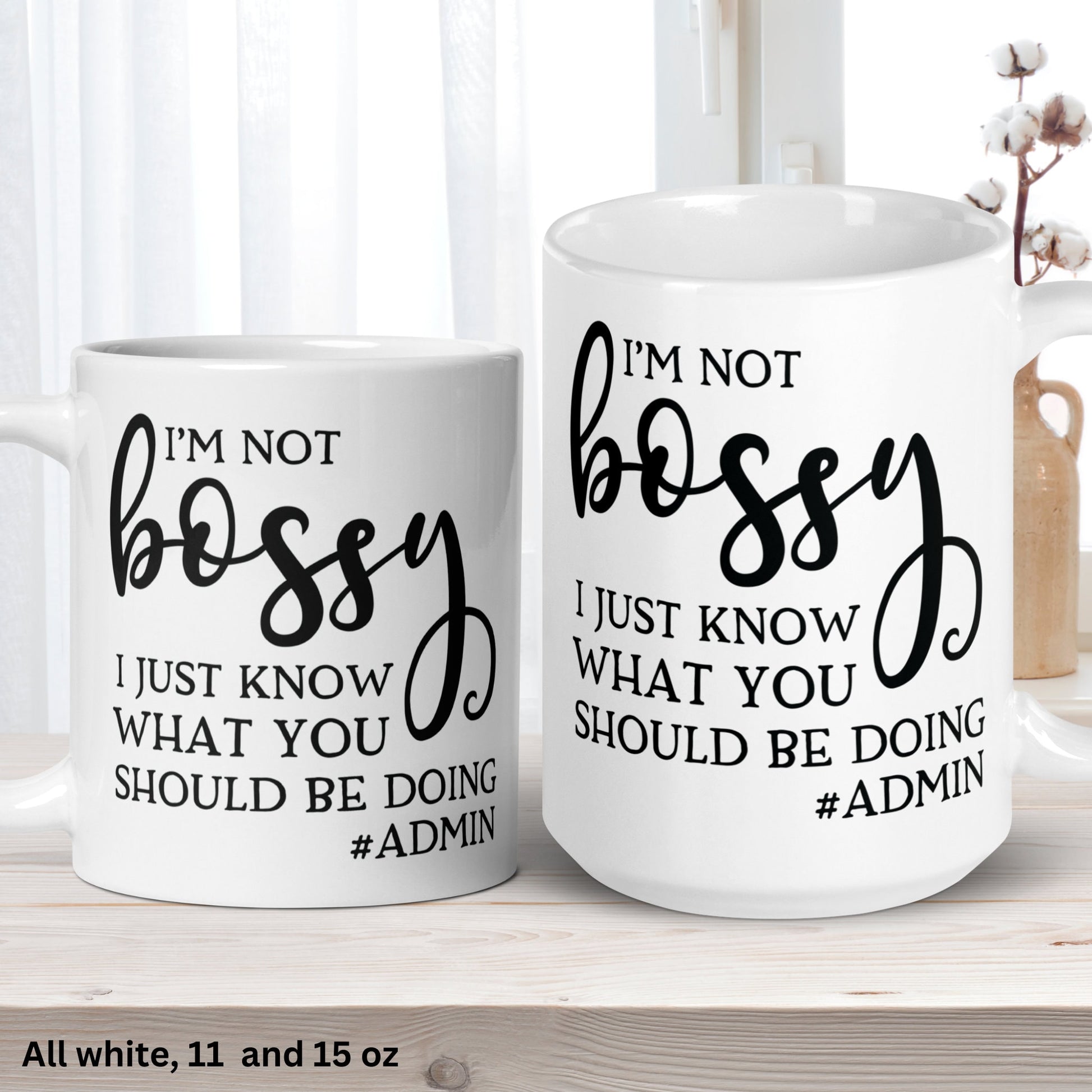 Admin Assistant Gift, Administrative Appreciation Gift, Staff Appreciation, Receptionist Gift - Zehnaria - OFFICE & WORK - Mugs