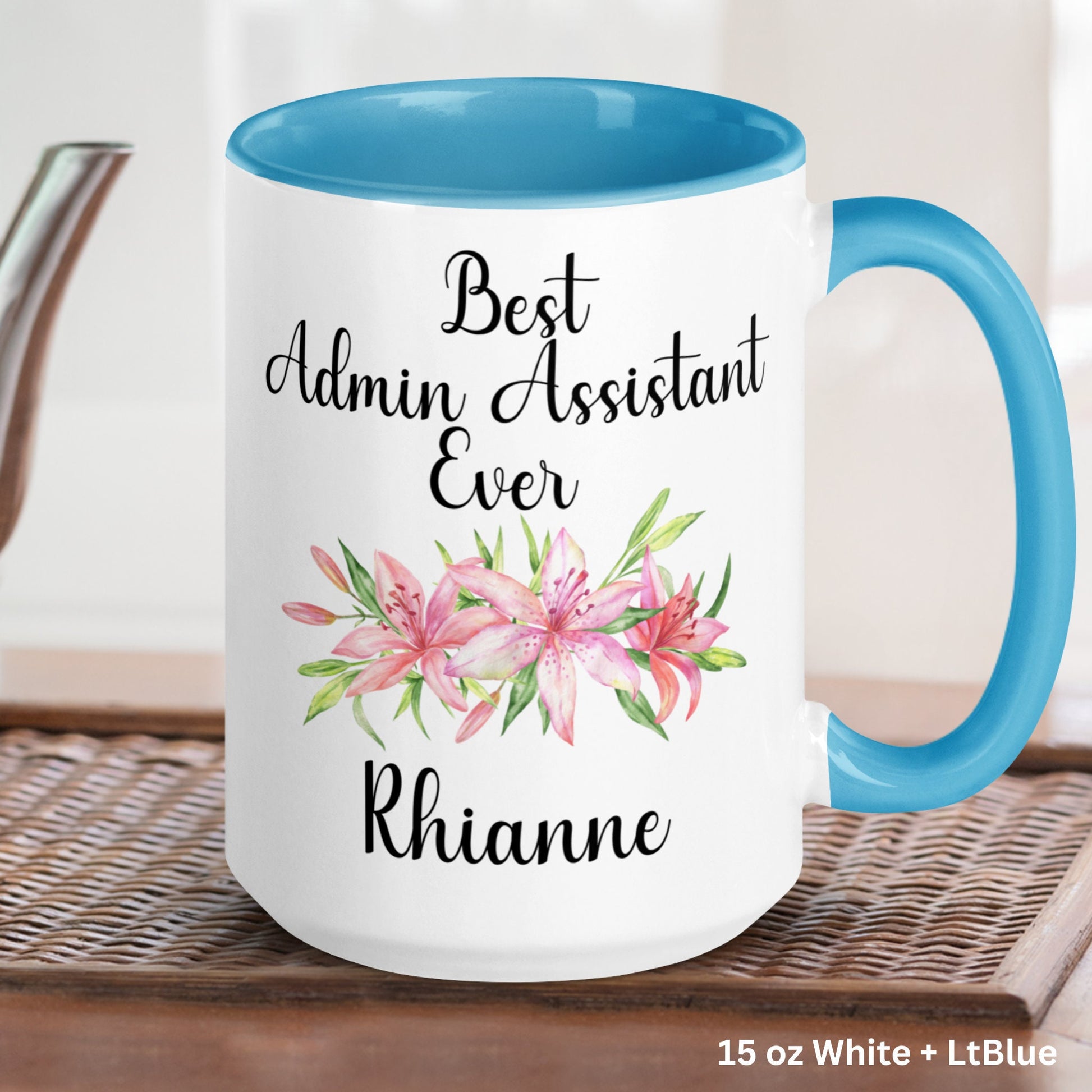 Admin Assistant Gift, Admin Coffee Mug, Secretary Day Gifts, Administrative Professionals Day Cup - Zehnaria - FAMILY & FRIENDS - Mugs