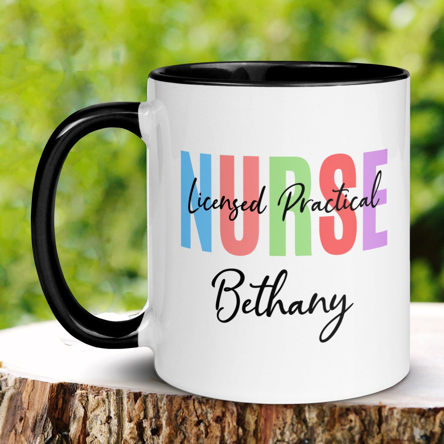 Personalized LPN Mug, Licensed Practical Nurse Gift, LPN Graduation Gift, Future Nurse Coffee Mug - Zehnaria - CAREER & EDUCATION - Mugs