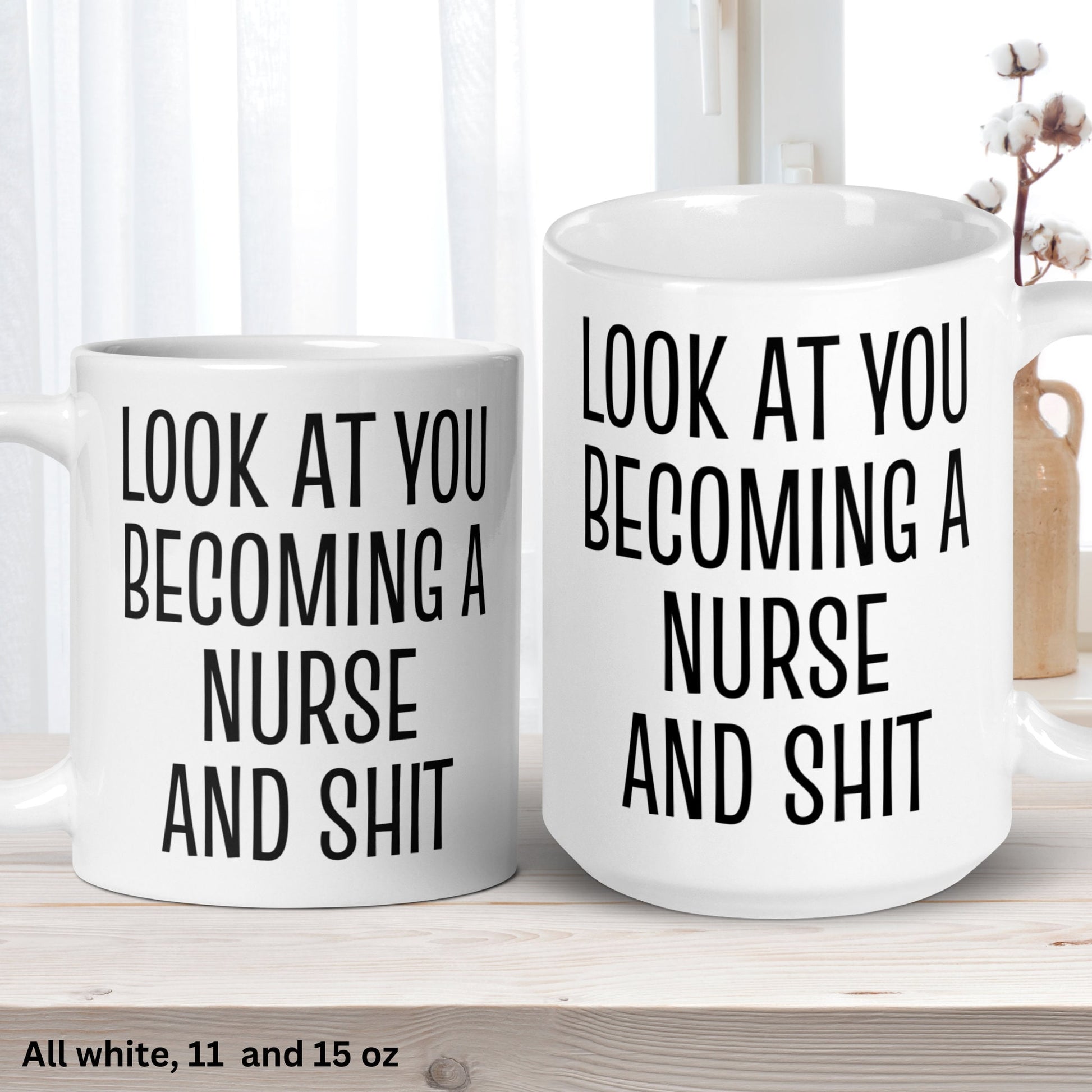 Nurse Gift, Gifts for Nurses, New Nurse, Graduation Gift - Zehnaria - CAREER & EDUCATION - Mugs