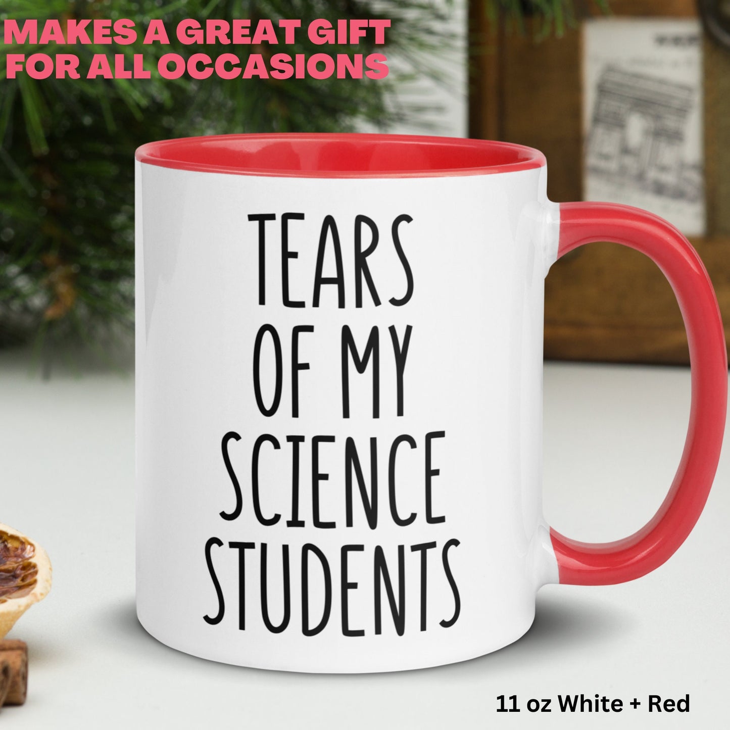 Science Teacher Mug, 15 oz 11 oz, Teacher Coffee Mug, Tears of My Science Students Mug - Zehnaria - CAREER & EDUCATION - Mugs