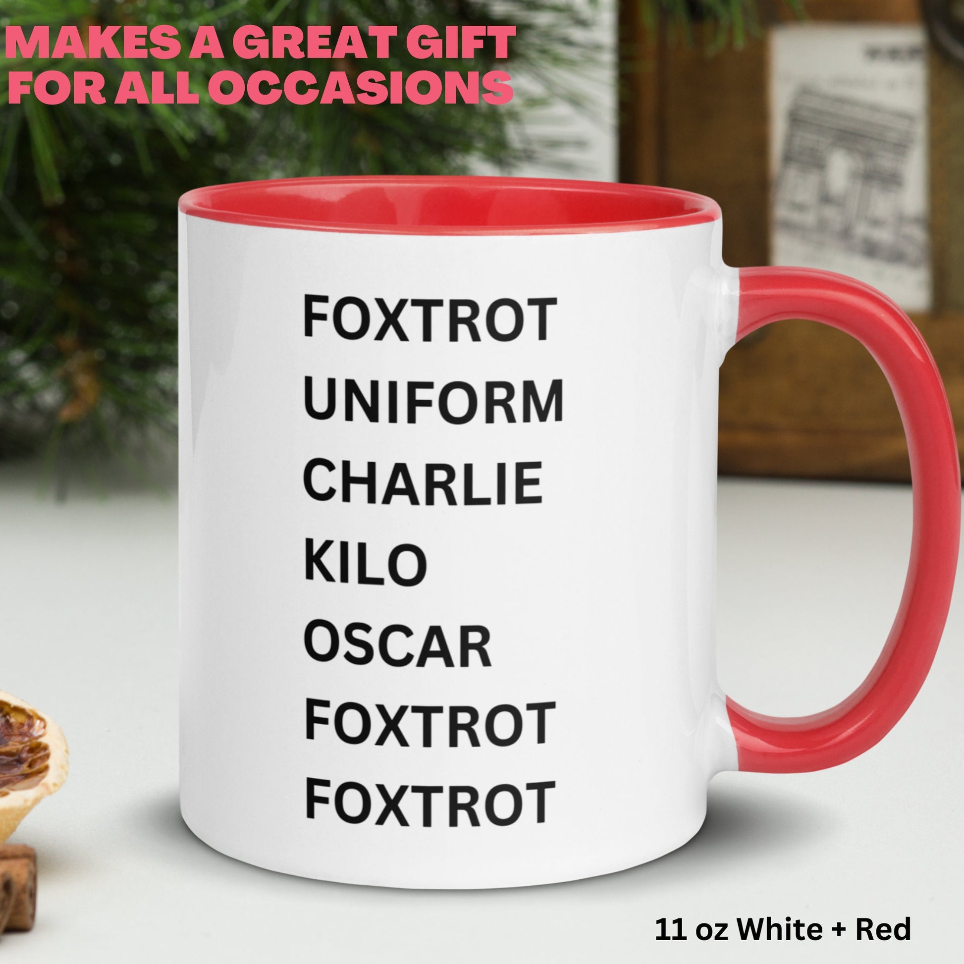 Offensive Mug, FOXTROT FUCKOFF Mug, Funny Mug, Gift for Work Coworker Boss Mug - Zehnaria - FUNNY HUMOR - Mugs