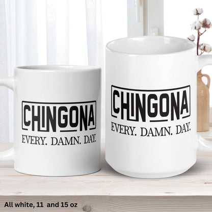 Chingona Mug, Mexican Mug, Mexicana Gift, Spanish Mug Coffee Mug - Zehnaria - CULTURAL - Mugs