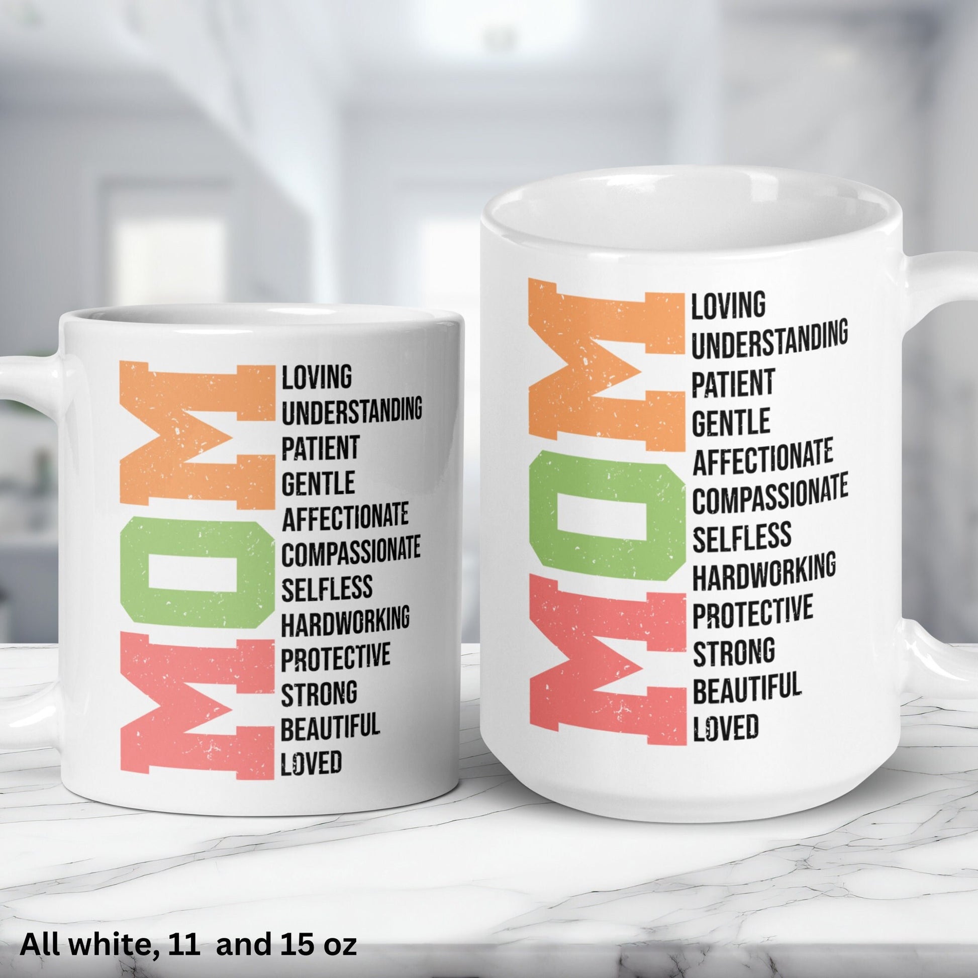 Mom Mug, Mothers Day Gifts, Mom Coffee Mug, Best Mom Ever - Zehnaria - FAMILY & FRIENDS - Mugs