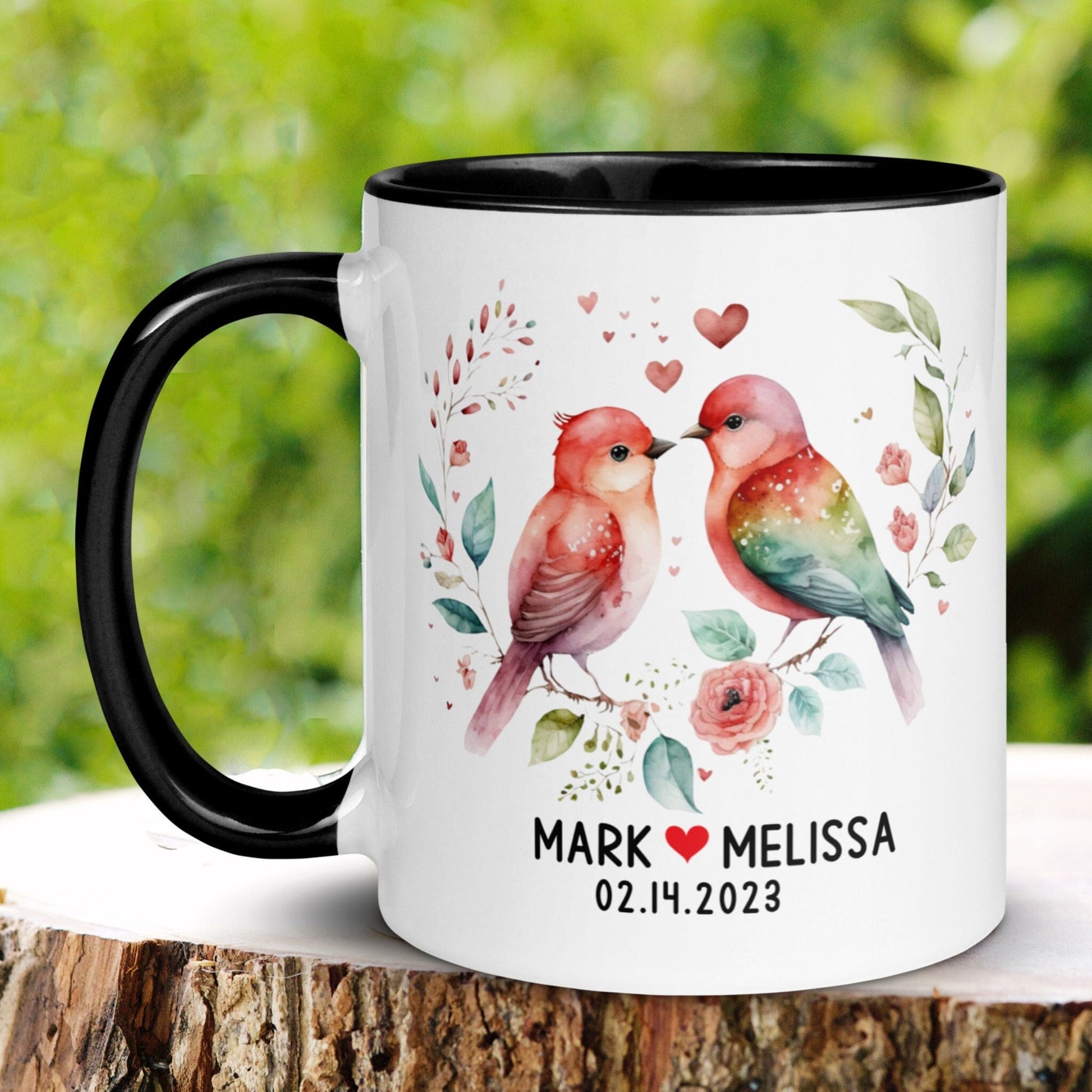 Personalized Gift, Valentines Day Gifts, Custom Name Mug, Valentine Day Coffee Mug - Zehnaria - ALL PERSONALIZED - Mugs