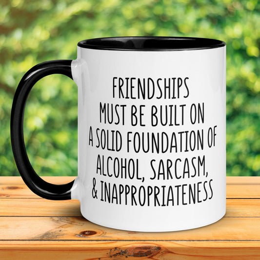 Best Friend Gift, Friendship Mug, Sarcastic Coffee Mug, Funny Mug - Zehnaria - FAMILY & FRIENDS - Mugs