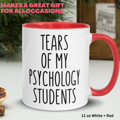 Psychology Teacher Mug, Funny Teacher Gifts, Professor Gift, Teacher Coffee Mug - Zehnaria - FUNNY HUMOR - Mugs