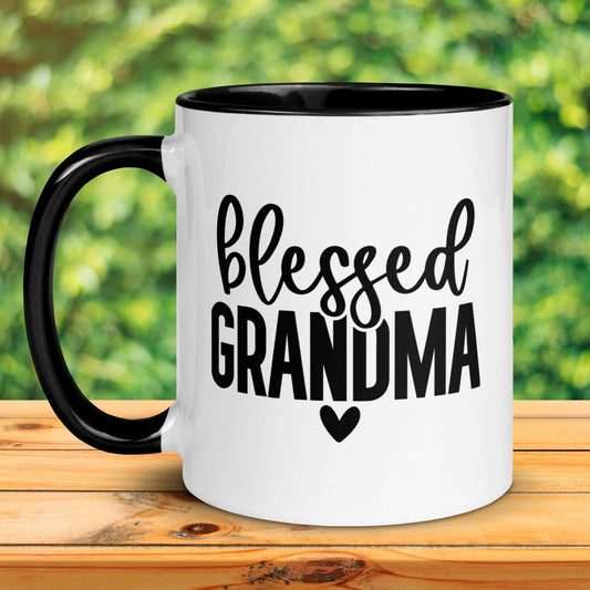 Blessed Grandma Mug, Christian Gifts, Grandma Gift, Mothers Day Gifts - Zehnaria - FAMILY & FRIENDS - Mugs