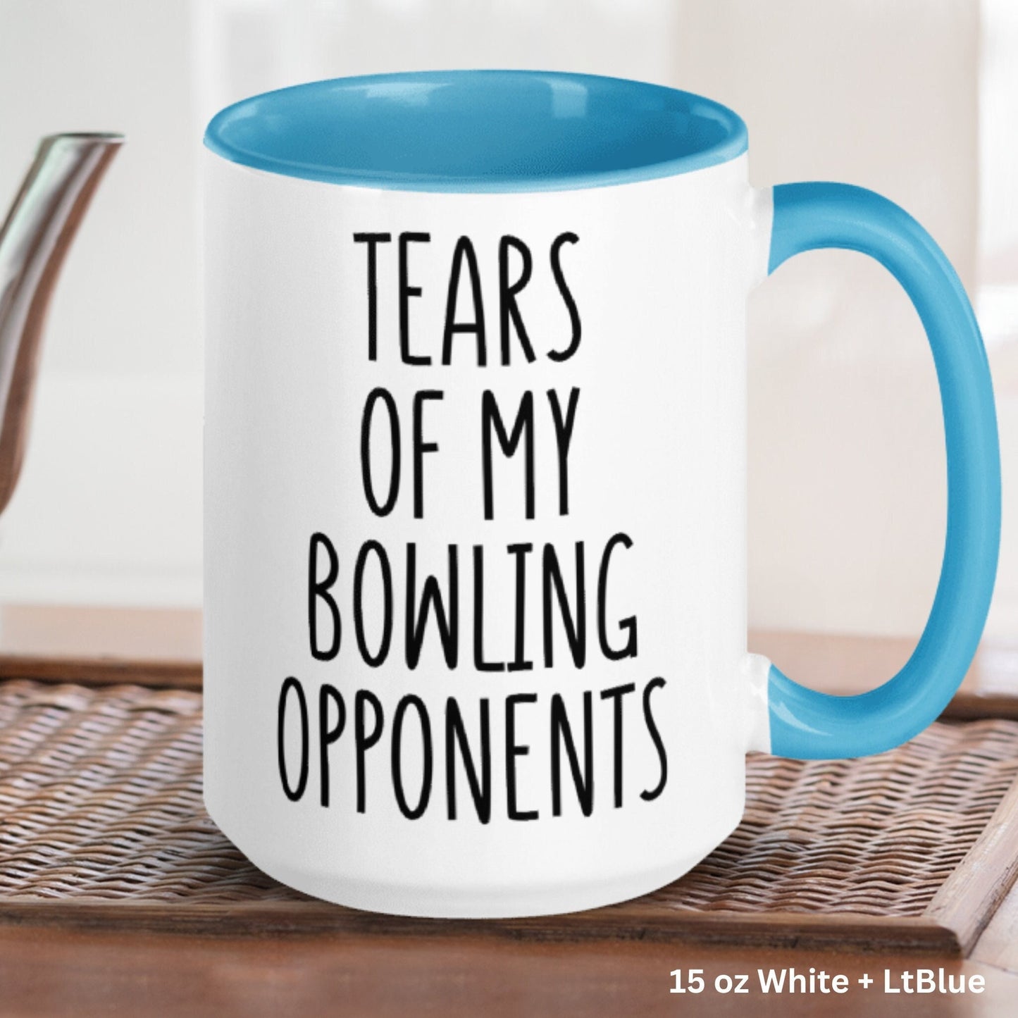 Bowling Mug, Bowling Gift, Bowling Coach Gifts, 15oz 11 oz - Zehnaria - HOBBIES & TRAVEL - Mugs