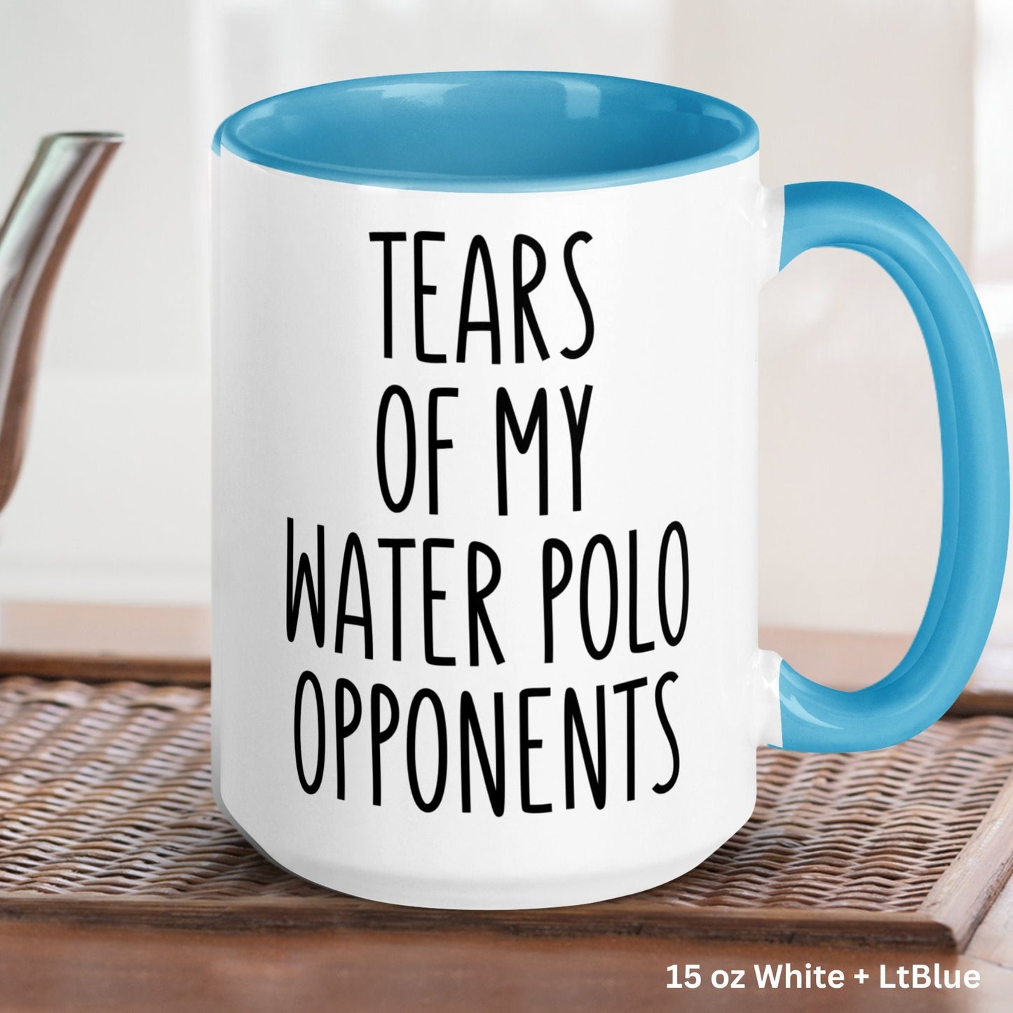 Water Polo Mug, Water Polo Gifts, Team Gift, Player Gifts - Zehnaria - - Mugs