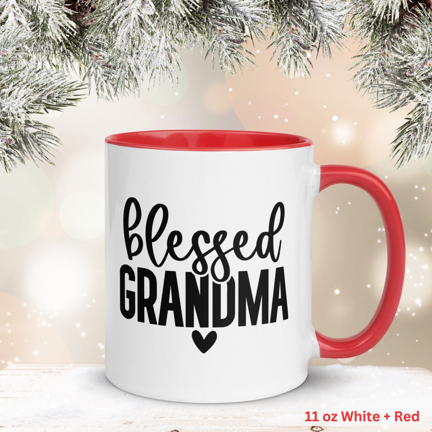 Blessed Grandma Mug, Christian Gifts, Grandma Gift, Mothers Day Gifts - Zehnaria - FAMILY & FRIENDS - Mugs