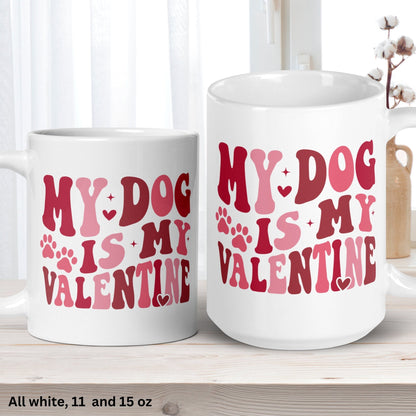 Dog Mug, Valentines Day, Valentines Gifts, Valentine Day Gift - Zehnaria - PETS & ANIMALS - Mugs