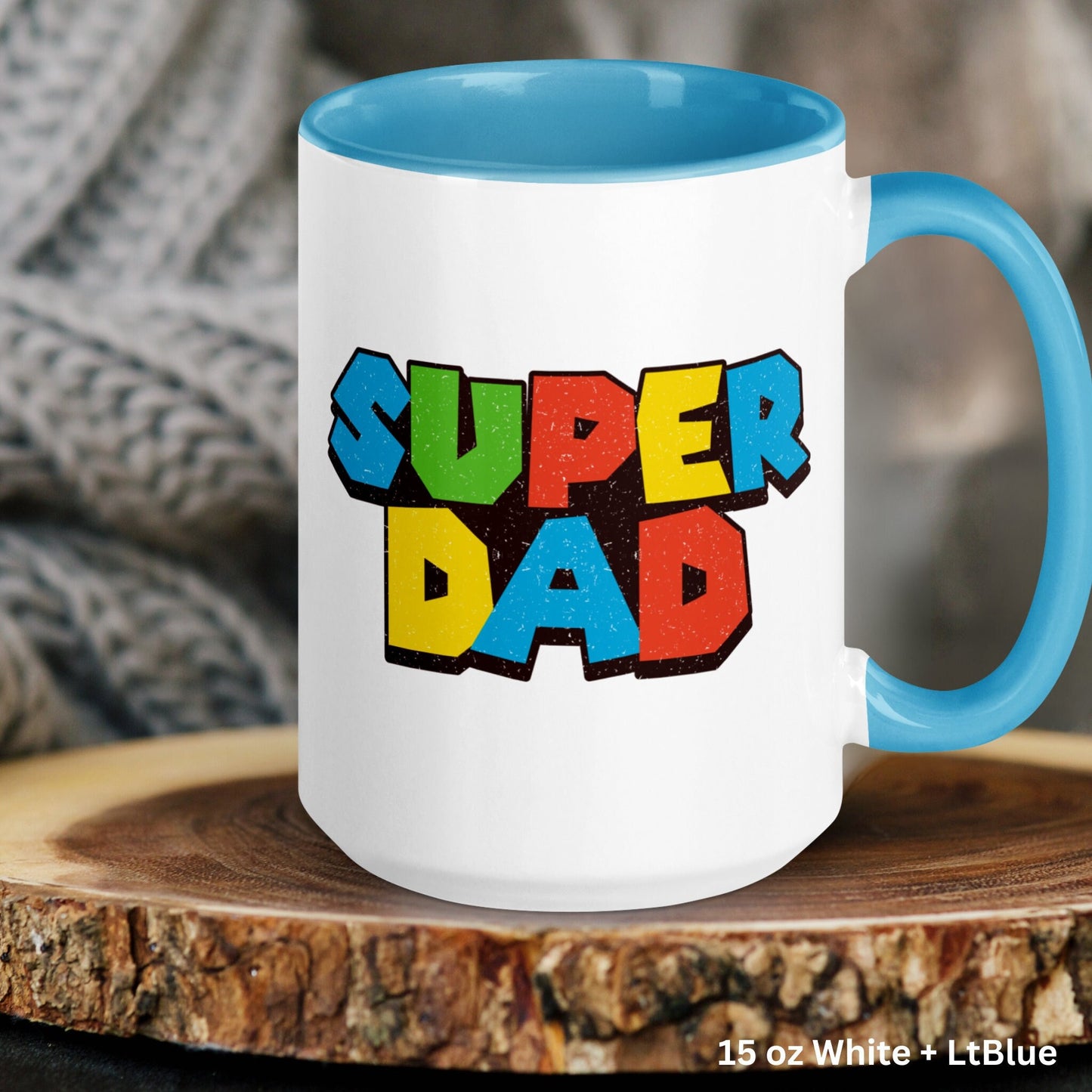 Super Dad Mug, Fathers Day Gifts, Gifts For Dad, Father Gift - Zehnaria - FAMILY & FRIENDS - Mugs