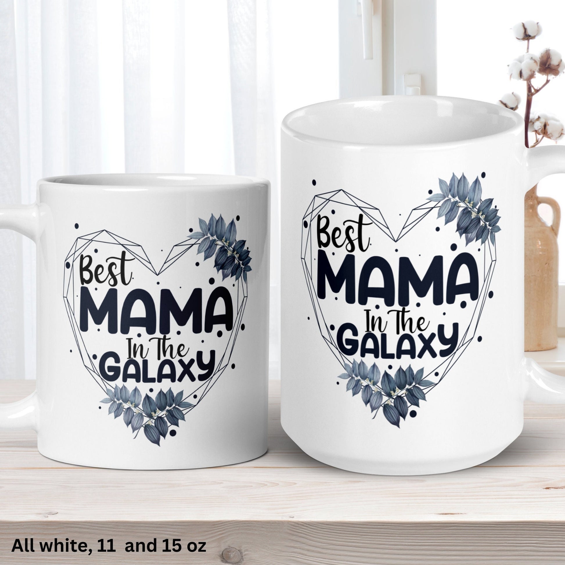 Mom Gift, Mothers Day Gifts, Best Mama In The Galaxy, Mom Coffee Mug - Zehnaria - FAMILY & FRIENDS - Mugs