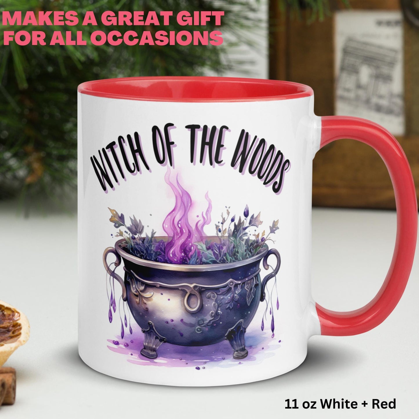 Witch Cauldron Mug, Halloween Gifts, Witchy Mug, Spooky Season - Zehnaria - HALLOWEEN - Mugs