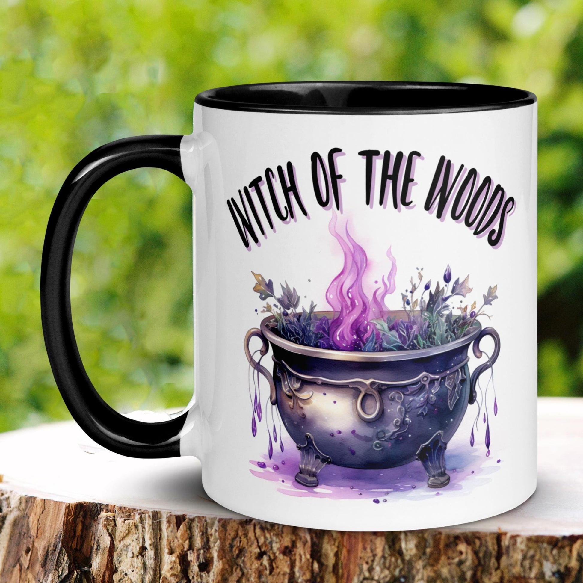 Witch Cauldron Mug, Halloween Gifts, Witchy Mug, Spooky Season - Zehnaria - HALLOWEEN - Mugs