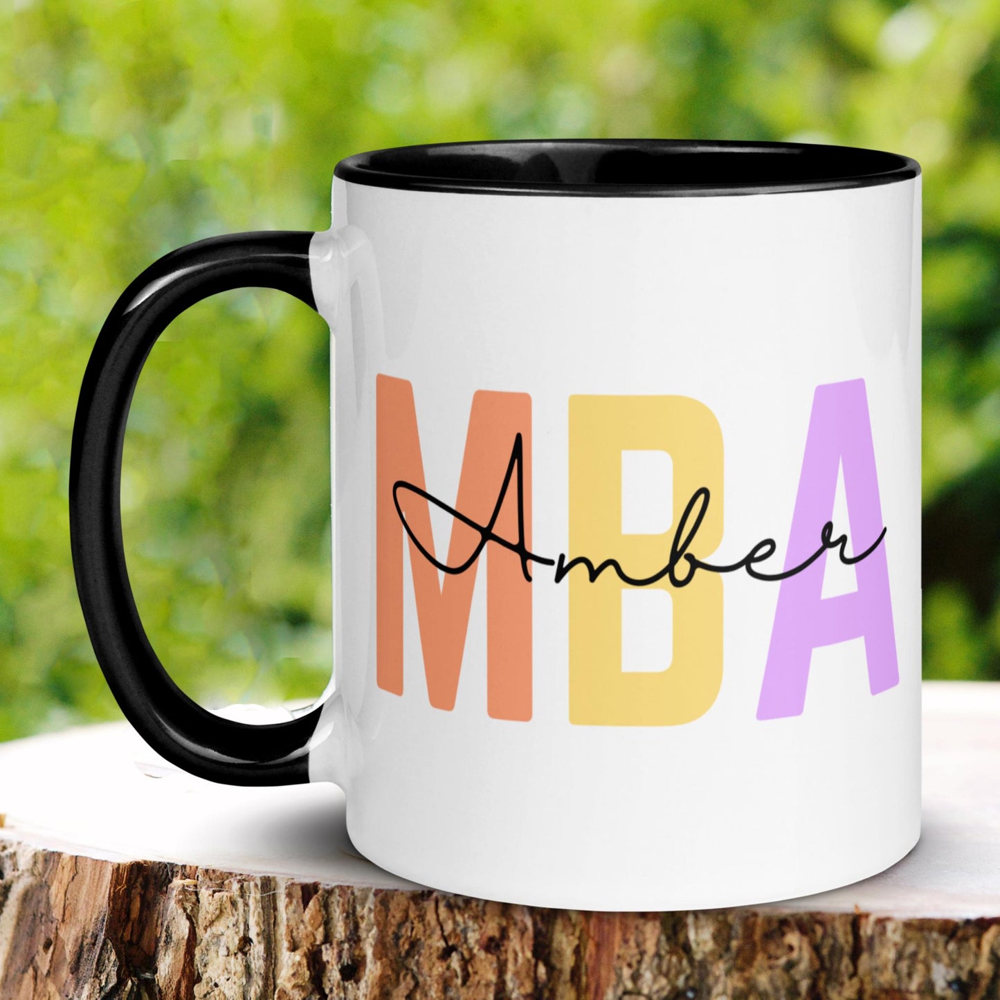 Graduation Gifts, Personalized MBA Mug, MBA Graduation Mug, MBA Gift Mug - Zehnaria - CAREER & EDUCATION - Mugs