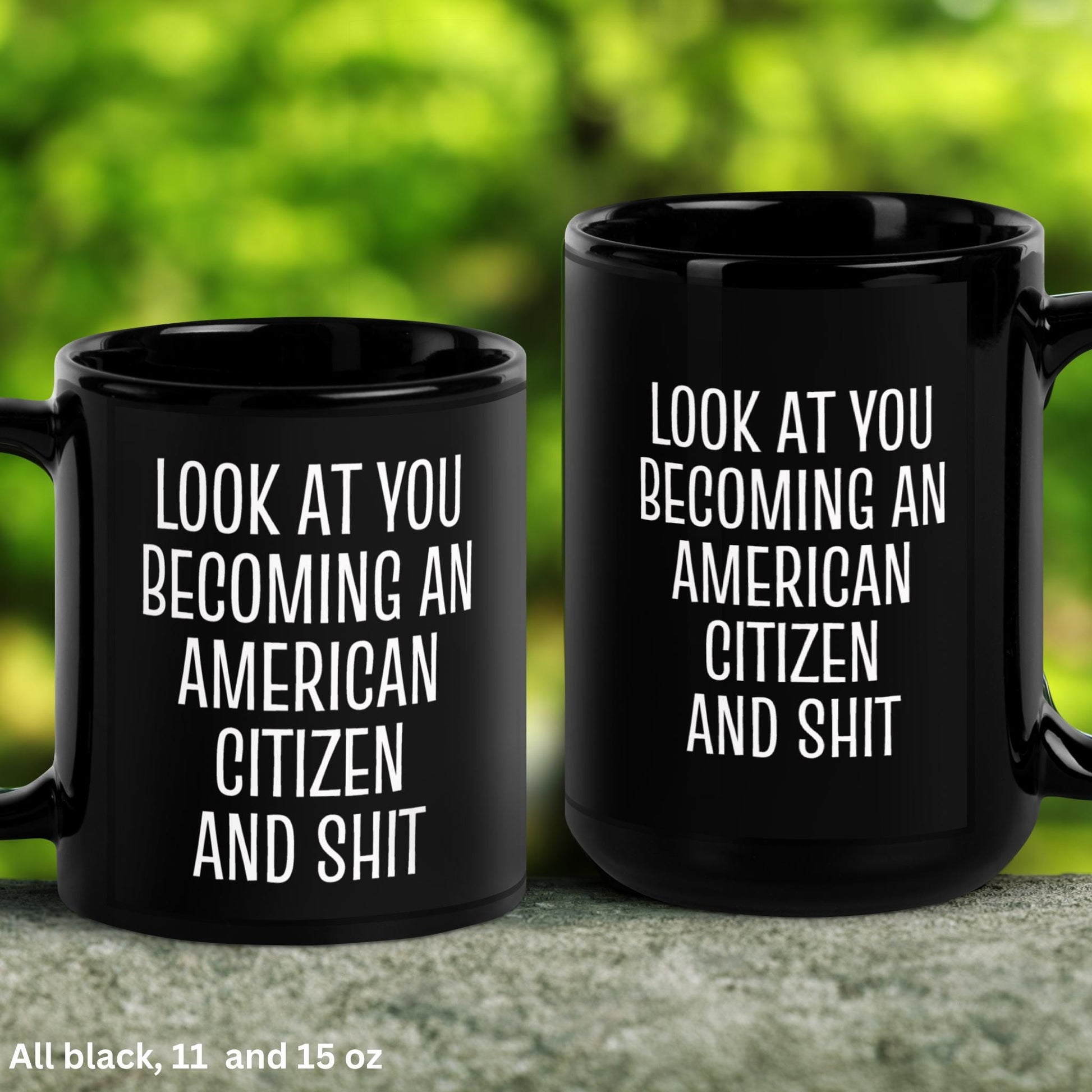 New Citizenship Gift, 11 oz 15 oz American Citizen Mug, Immigrant Gift, Funny Citizen Coffee - Zehnaria - FUNNY HUMOR - Mugs