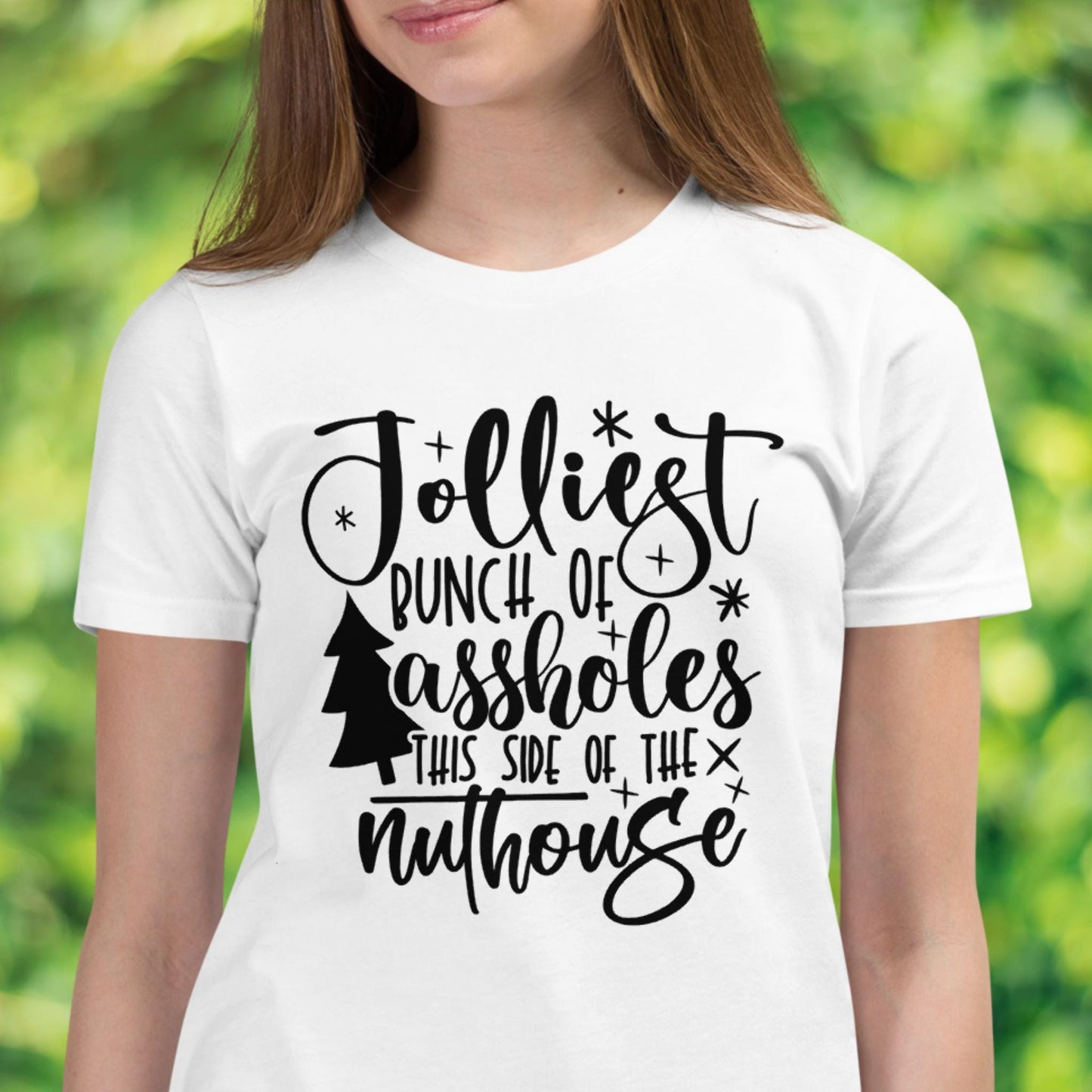 Jolliest Bunch Of Assholes This Side Of The Nuthouse, Christmas Gifts, Funny Shirt, Christmas Vacation - Zehnaria - - T-shirts