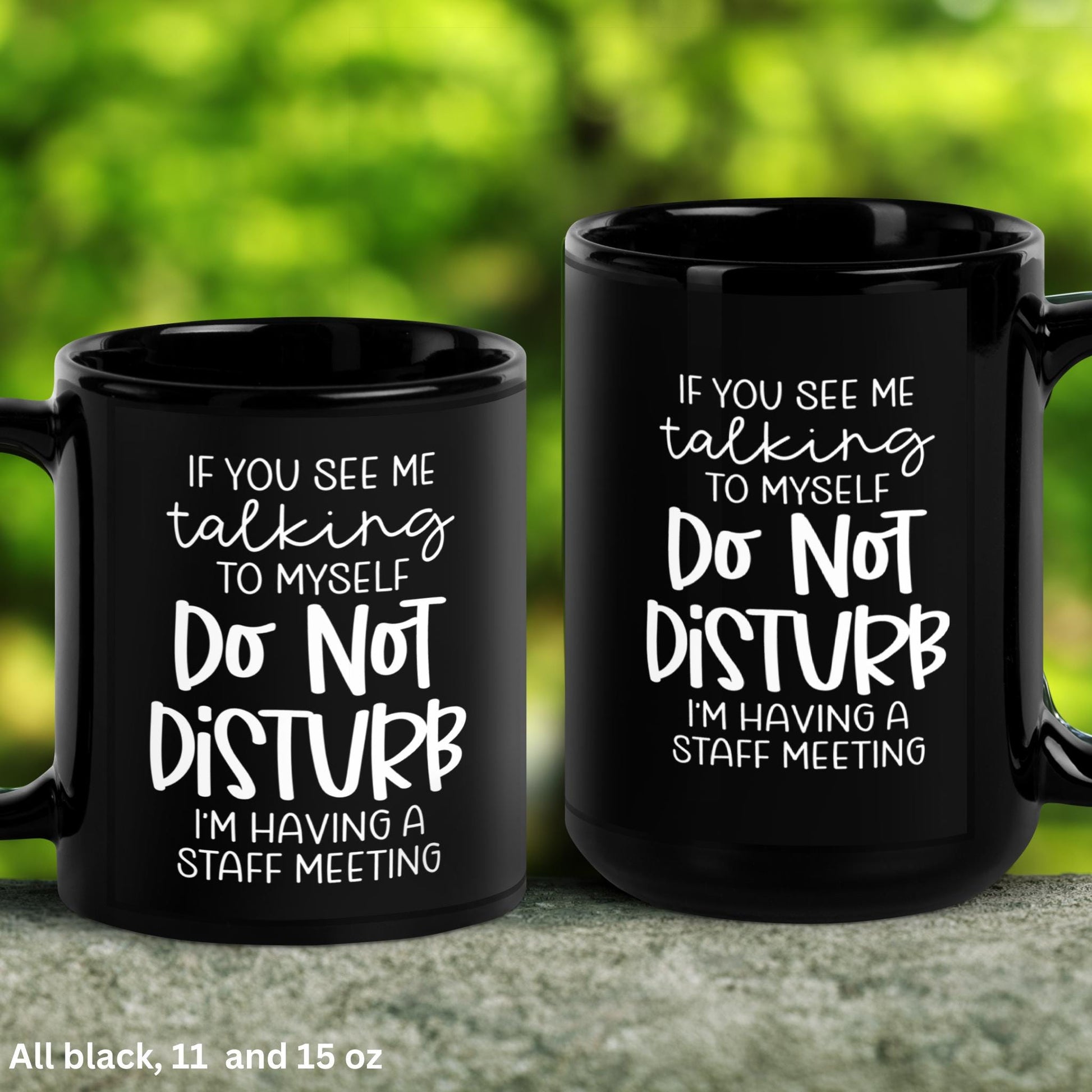 Office Mug, If You See Me Talking to Myself, Funny Coffee Mug, Work Humor - Zehnaria - OFFICE & WORK - Mugs