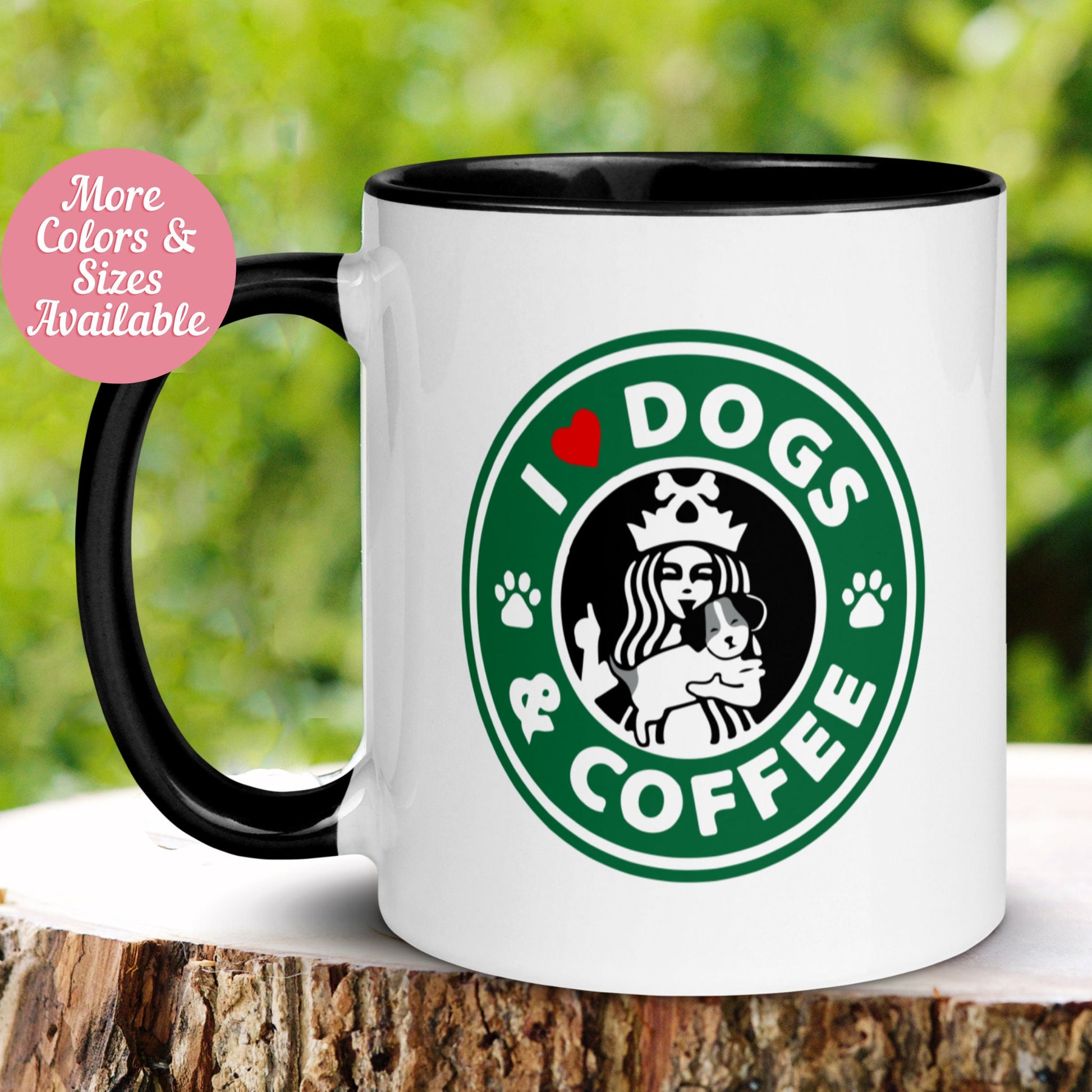 I love Dogs & Coffee Mug