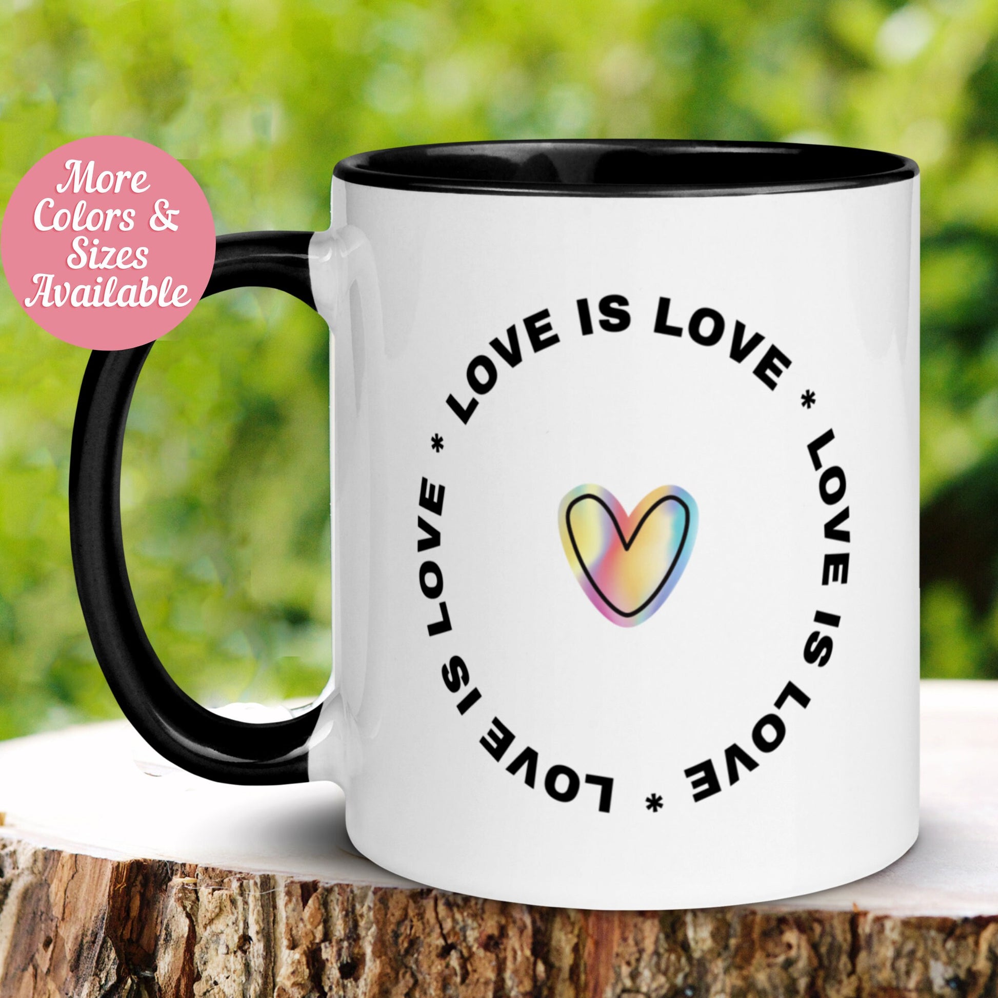 Love Mug, Love is Love Mug - Zehnaria - FAMILY & FRIENDS - Mugs