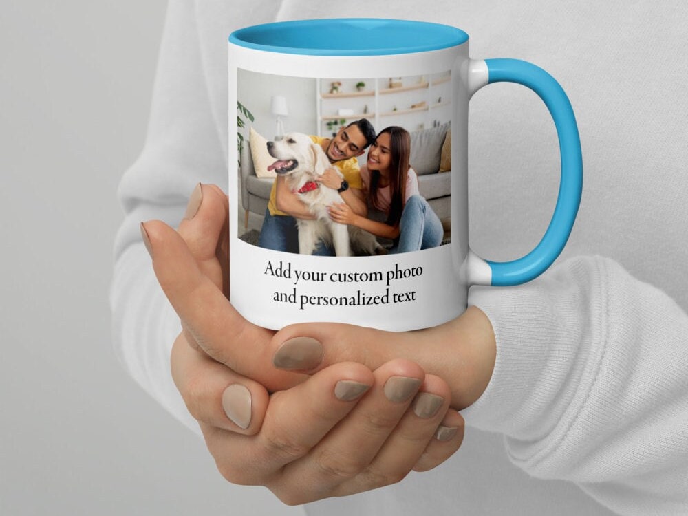 Personalized Photo Custom Coffee Mug, Picture Mug, Name Mug, Tea Coffee Cup, Photo Mug, Gift for Friend, Anniversary Wedding 133 Zehnaria