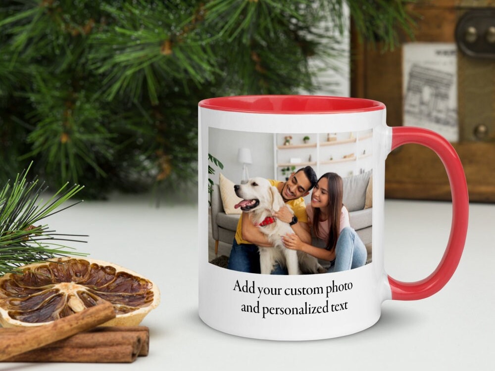 Personalized Photo Custom Coffee Mug, Picture Mug, Name Mug, Tea Coffee Cup, Photo Mug, Gift for Friend, Anniversary Wedding 133 Zehnaria