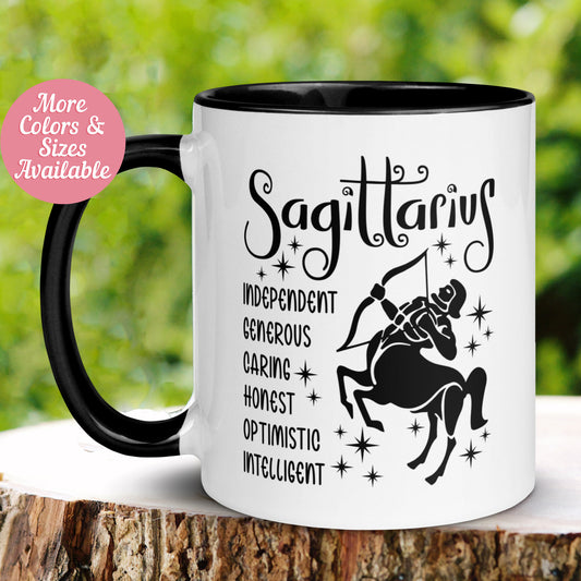 Sagittarius Mug, Zodiac Mug - Zehnaria - BIRTHDAY & ZODIAC - Mugs