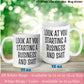 Business Owner Mug, Look At You Starting A Business and Shit - Zehnaria - CAREER & EDUCATION - Mugs