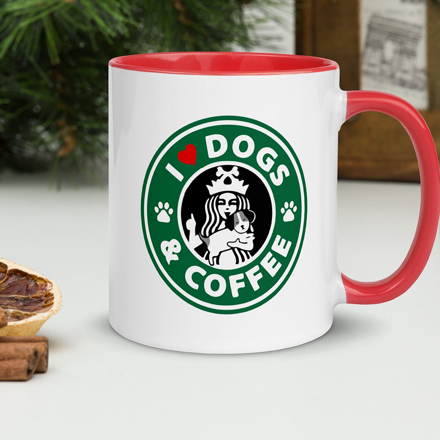 I love Dogs & Coffee Mug
