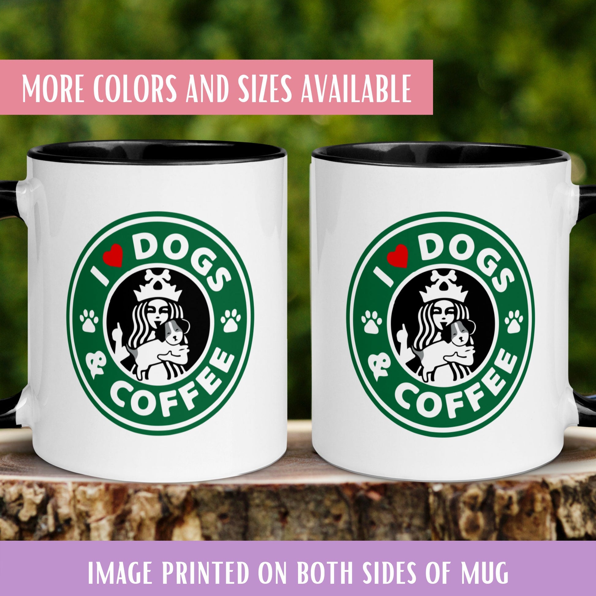 I love Dogs & Coffee Mug