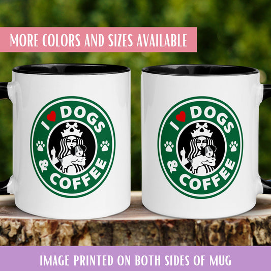 I love Dogs & Coffee Mug