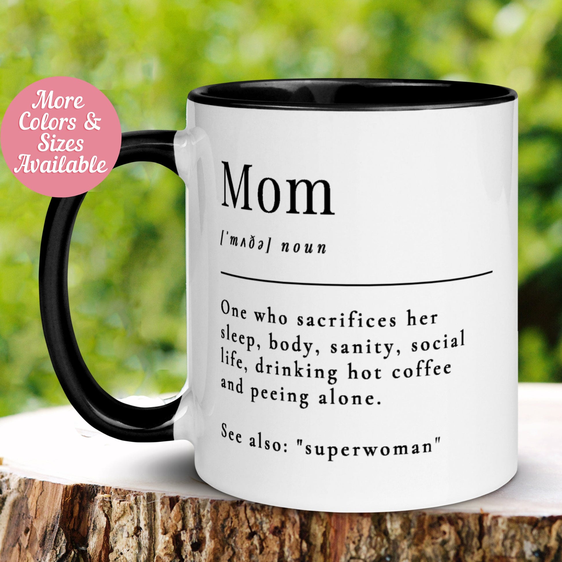 Mom Mug, Superwoman hero Coffee Mug - Zehnaria - FAMILY & FRIENDS - Mugs