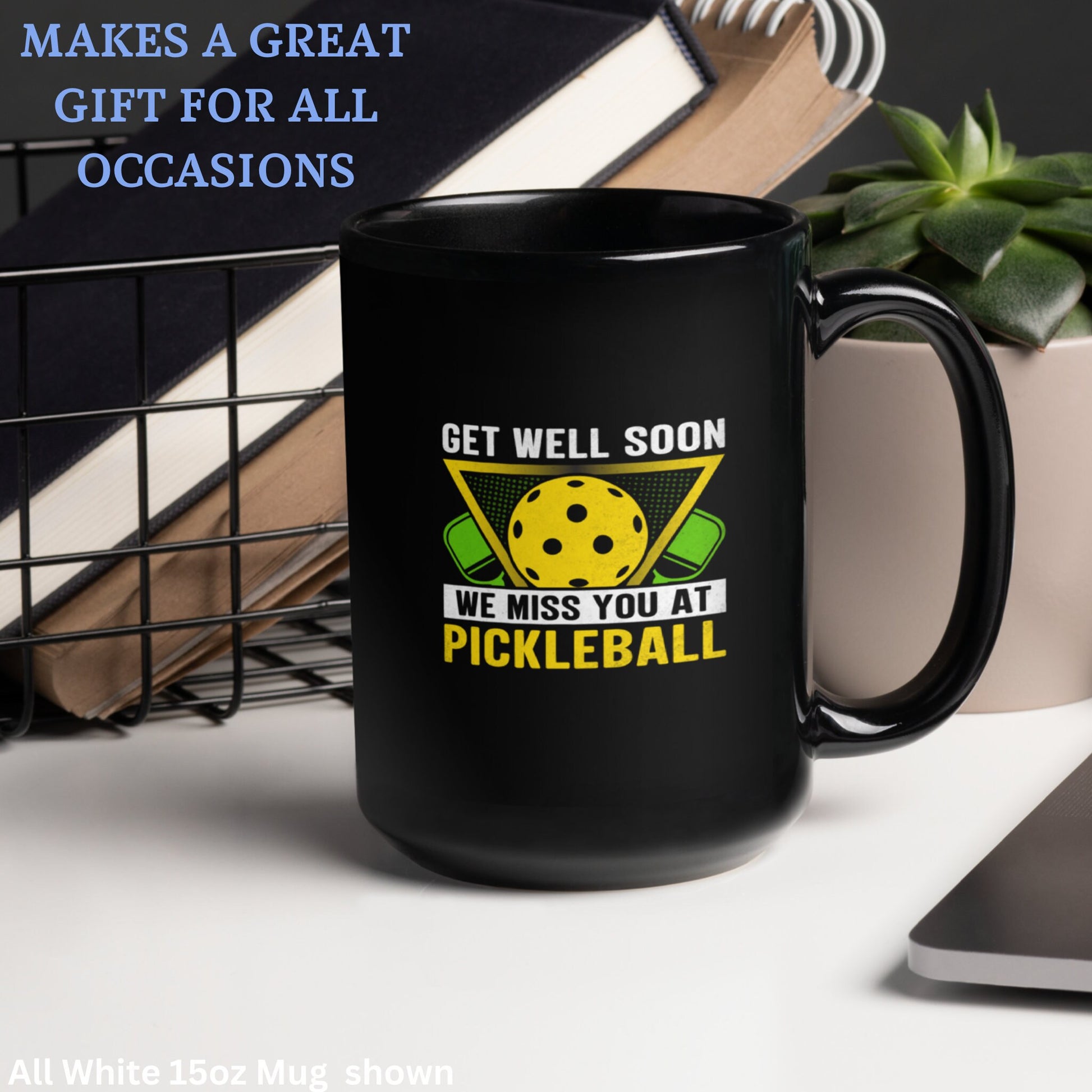Get Well Soon Mug, We Miss You at Pickleball Mug - Zehnaria - HOBBIES & TRAVEL - Mugs