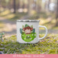 Elephant in Cup Mug, Personalize Custom Name Mug, Cute Mug for Kids, Camping Mug, Hot Chocolate Mug, Cute Colorful Cup, 434 Zehnaria