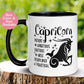 Capricorn Mug, Zodiac Mug - Zehnaria - BIRTHDAY & ZODIAC - Mugs