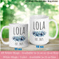 Lola Mug, Flower Name Mug - Zehnaria - FAMILY & FRIENDS - Mugs