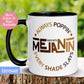 Melanin Poppin Mug, Black Girl Mug - Zehnaria - CULTURAL - Mugs