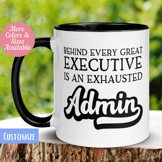 Administrator Gift, Admin Assistant Gift - Zehnaria - OFFICE & WORK - Mugs