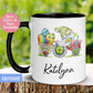 Easter Gnome Mug, Personalized Gnome Mug - Zehnaria - MORE HOLIDAYS & SEASONS - Mugs