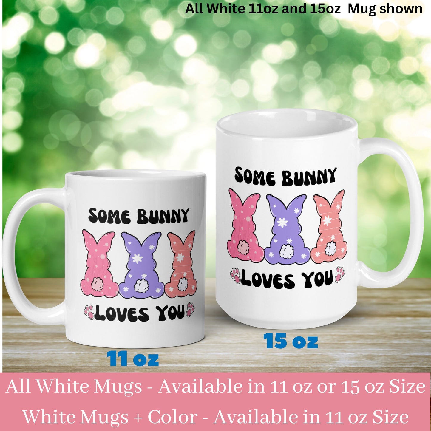 Easter Mug, Easter Bunny Mug - Zehnaria - MORE HOLIDAYS & SEASONS - Mugs