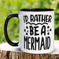Mermaid Mug, Mermaid Coffee Mug - Zehnaria - FUNNY HUMOR - Mugs