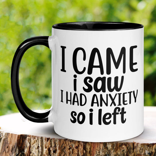 Anxiety Gifts, Anxiety Mug - Zehnaria - FUNNY HUMOR - Mugs